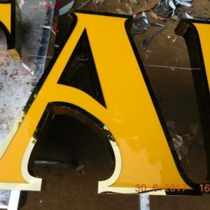 CHỮ NỖI ALUMINIUM