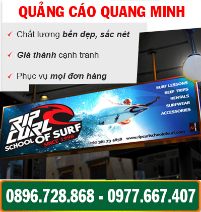 biển quảng cáo đẹp Hà Nội