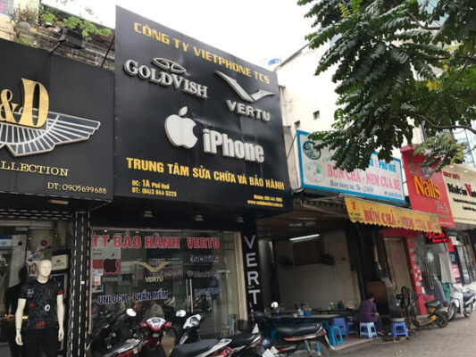 mẫu biển quảng cáo cửa hàng điện thoại đẹp