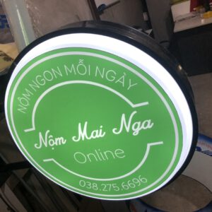 Biển vẫy mica hút nổi