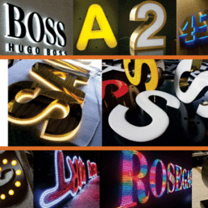 Làm Biển Chữ Nổi Led Sáng