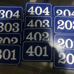 Biển Số Phòng Alu