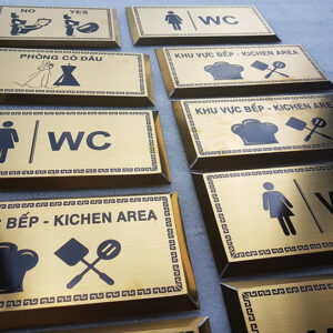 Biển số phòng Nổi