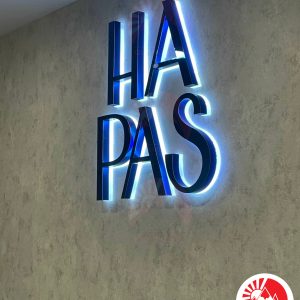 Chữ Inox Xanh Dương Đẹp Tại Hà Nội