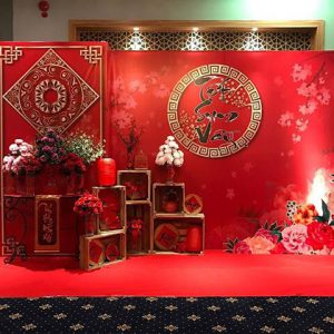 In Thi Công Backdrop Tết