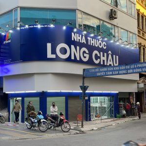 Thi Công Biển Quảng Cáo Chuỗi Nhà Thuốc Long Châu