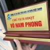 Biển Chức Danh Để Bàn