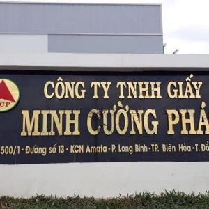 Chữ Inox Gắn Lên Biển Đá Hoa Cương